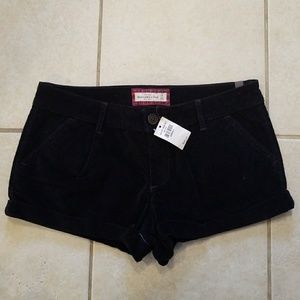 Abercrombie and Fitch velvet shorts